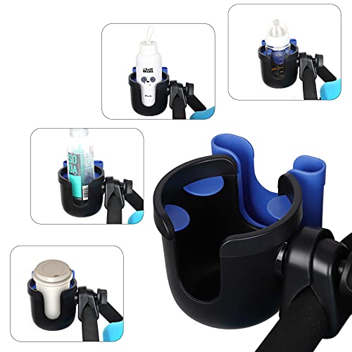 Stroller Cup Holder with Phone Holder, 2-in-1 Universal for Bike, Wheelchair, Walker V643912