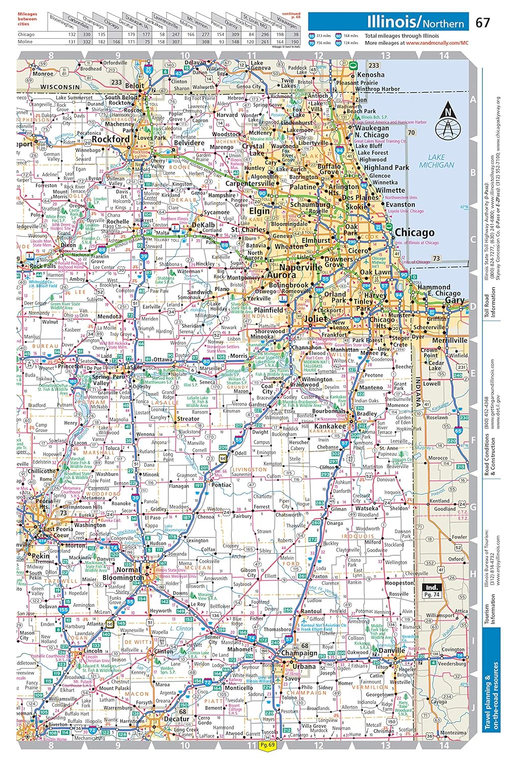 2022 Large Scale Road Atlas Q761