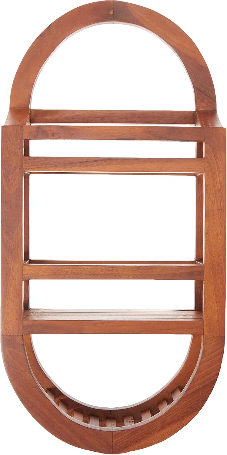 Teak Shower Caddie Storage Organizer, 24" I95851