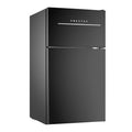 Frestec 3.1 CU' Mini Fridge with Freezer,2-Door Compact Refrigerator,Small Refrigerator for Bedroom Dorm Office Apartment, Silver (FR 302 SL)