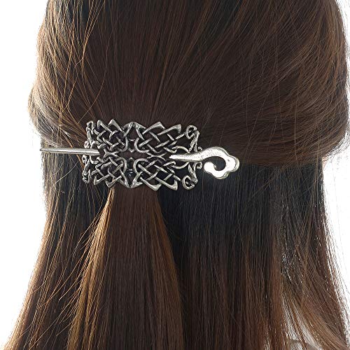 Celtic Knot Hair Clips for Long Hair Z59637