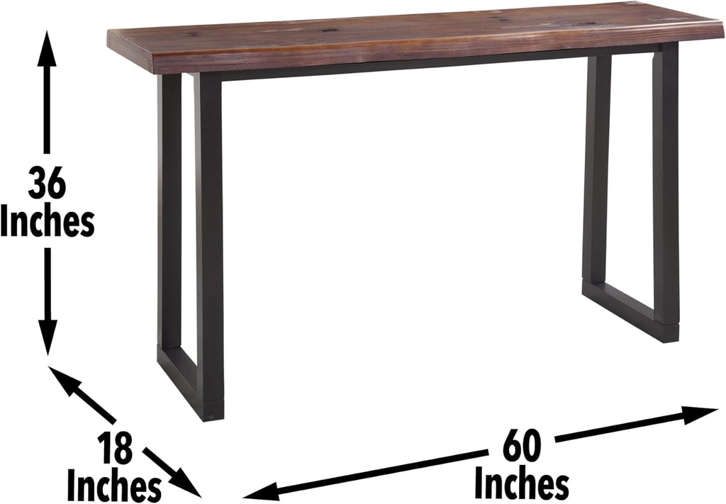 Live Edge Bar Table - Brown E5141