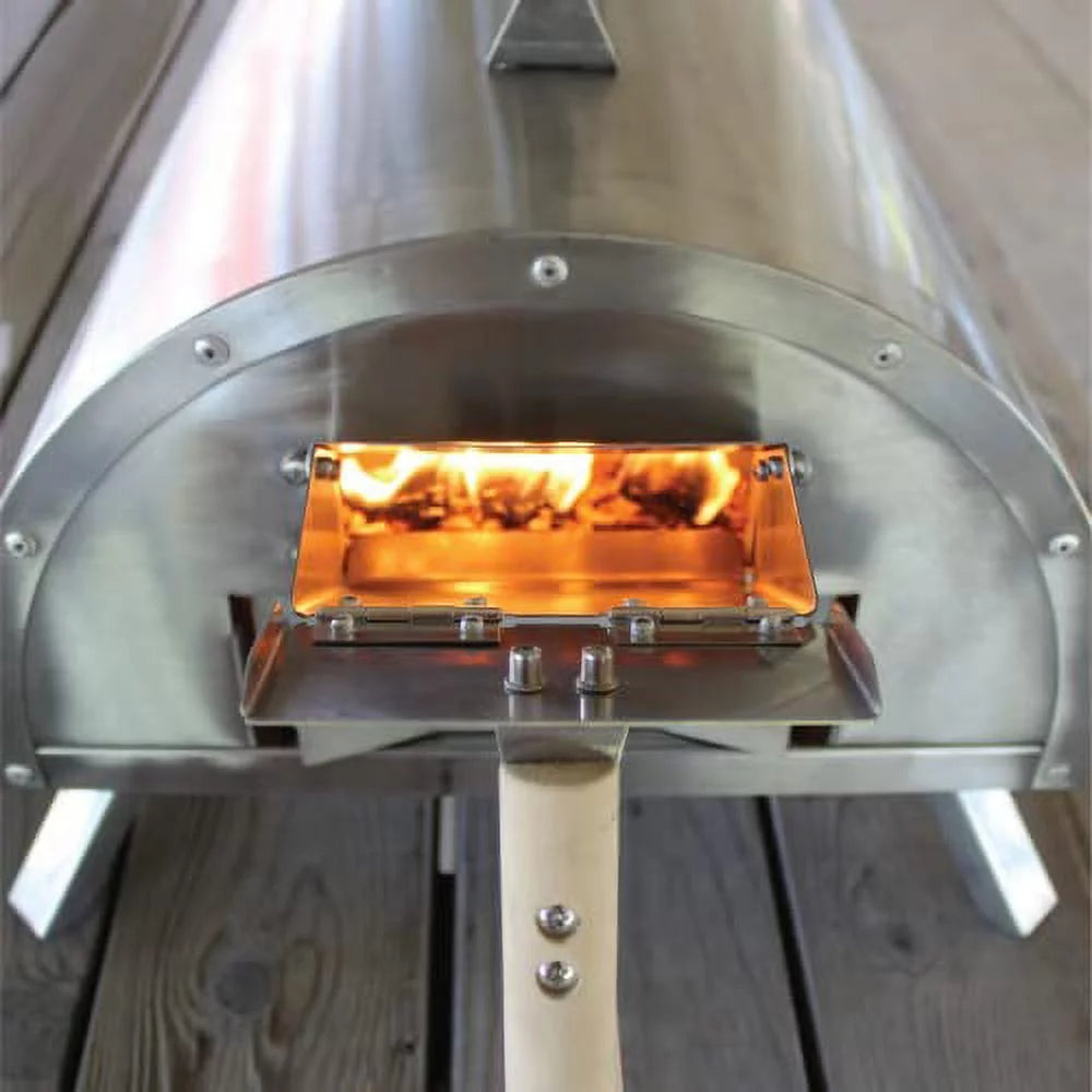Charcoal and Pellet Pizza Oven Q635