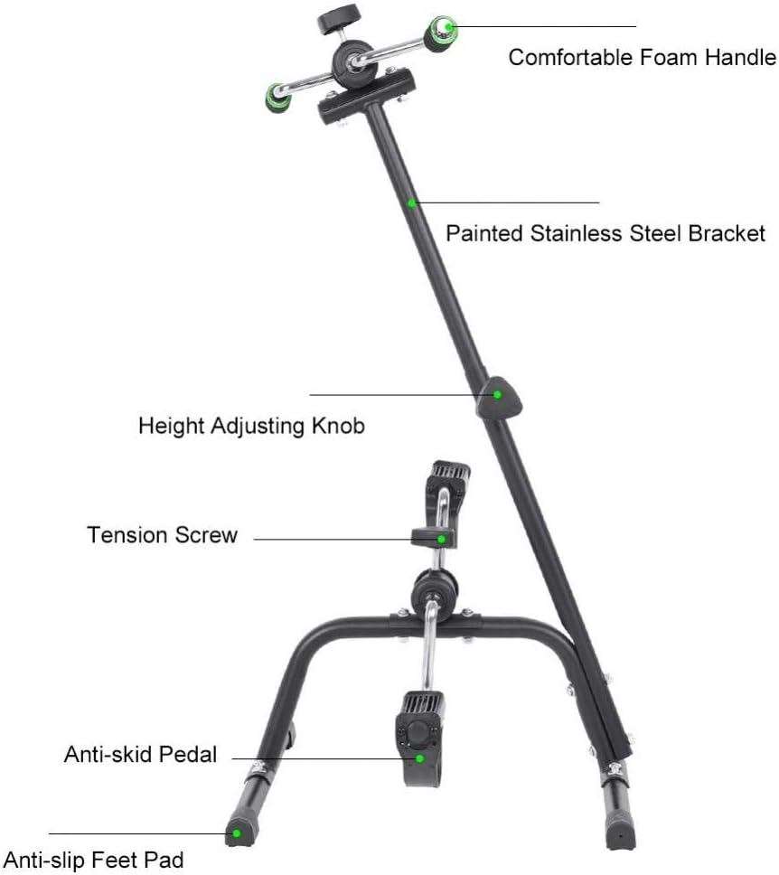 Exercise Bike, Adjustable Pedal Exerciser for Indoor Cycling Fitness Equipment R8028