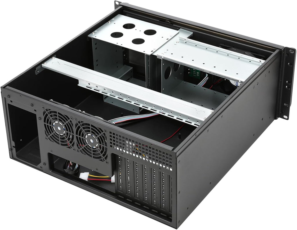 Rackmount Server Chassis for ATX / Micro ATX / Mini-ITX with 3.5" and 2.5" Bays I351161