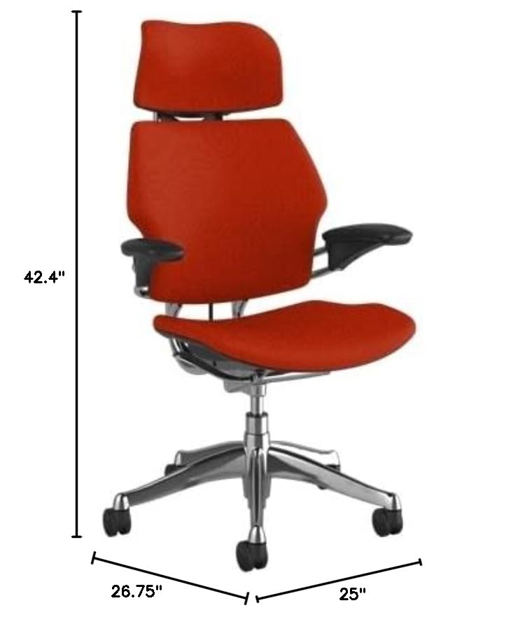 Ergonomic Office Chair with Headrest and Adjustable Arms W105458