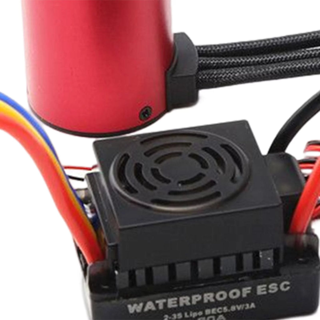 Waterproof Brushless Motor 2300kv with 60A ESC for 1/10 RC Car Q16557