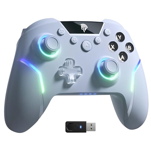 Wireless Gaming Controller with RGB Backlit and Hall Effect Sticks A3433