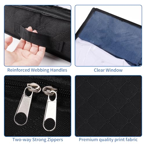 Underbed Storage Containers Foldable Clothes Bags for Blankets and Bedding, Grey K1851