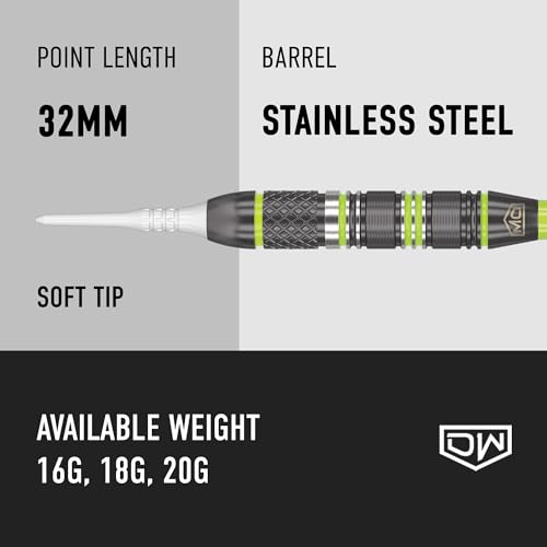 Soft Tip Dart Set, Stainless Steel Barrel R747