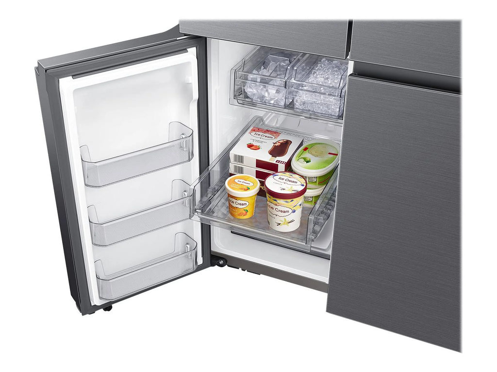 French Door Freestanding Refrigerator Stainless Steel H8806