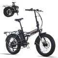 Totem Fat Tire Folding Electric Bike for Adults 20"X4" Foldable Ebike Hammer with 48V 10.4Ah Removable Battery,500W Brushless Motor,20MPH Max Speed,7-Speed Gears,5 Pedal Assist Levels