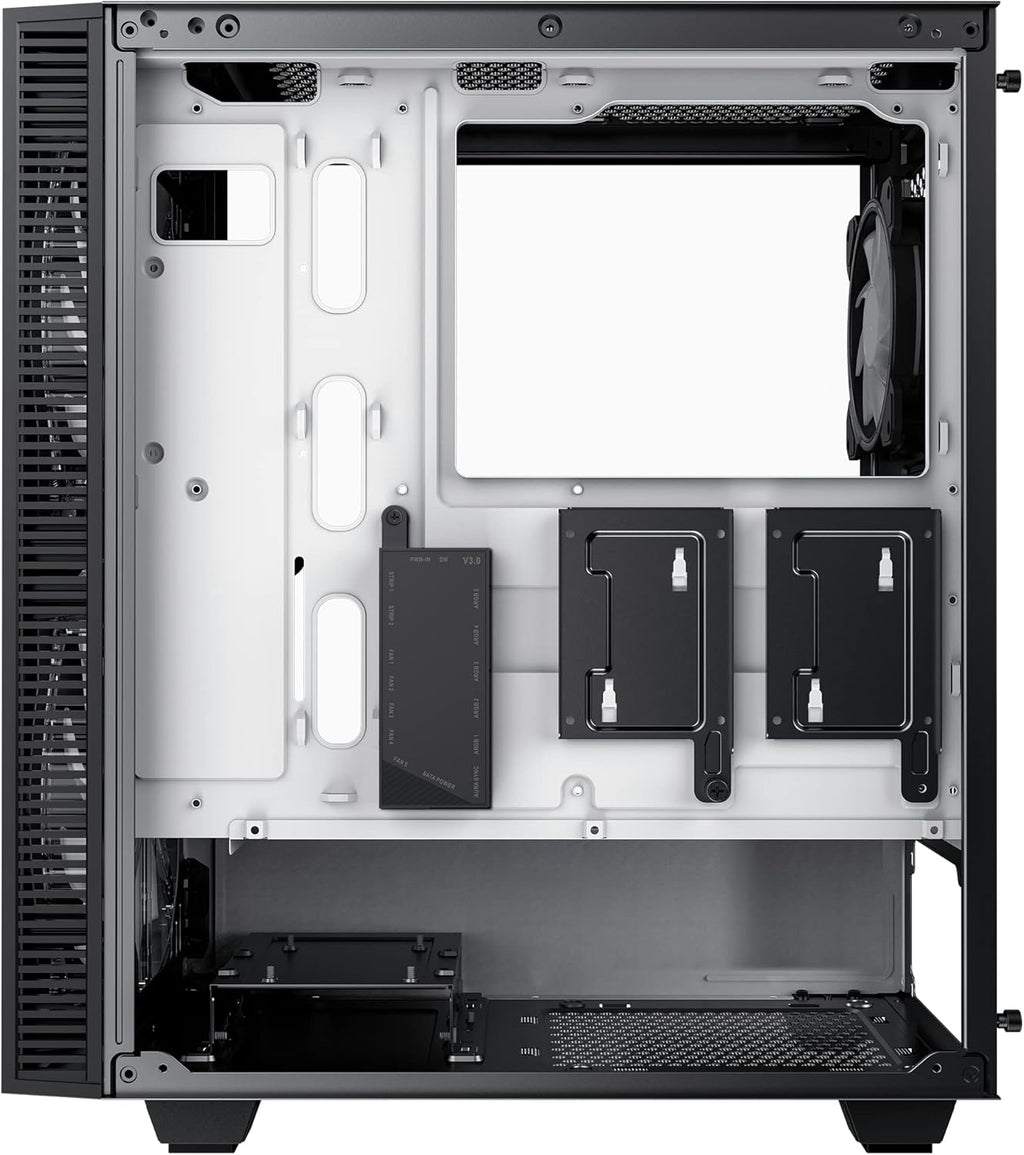 Mid-Tower ATX ARGB PC Gaming Case with Tempered Glass Side Panel T3324