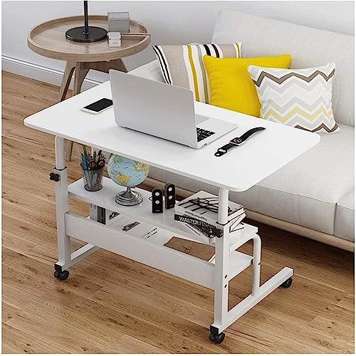 Adjustable Height Mobile Laptop Desk on Wheels G963025