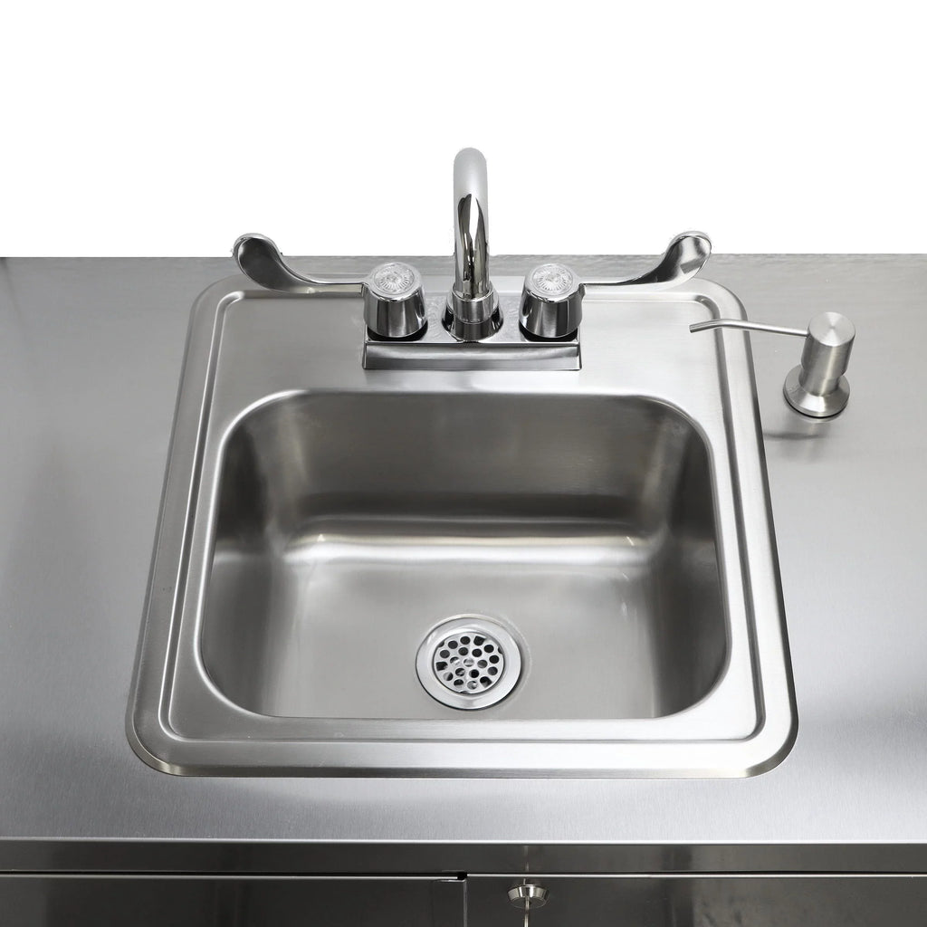 Portable Electric Sink with Hot Water Heater and Pump K75887