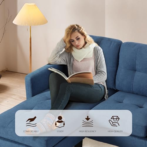 Convertible Sectional Sofa Couch with Reversible Chaise N103878