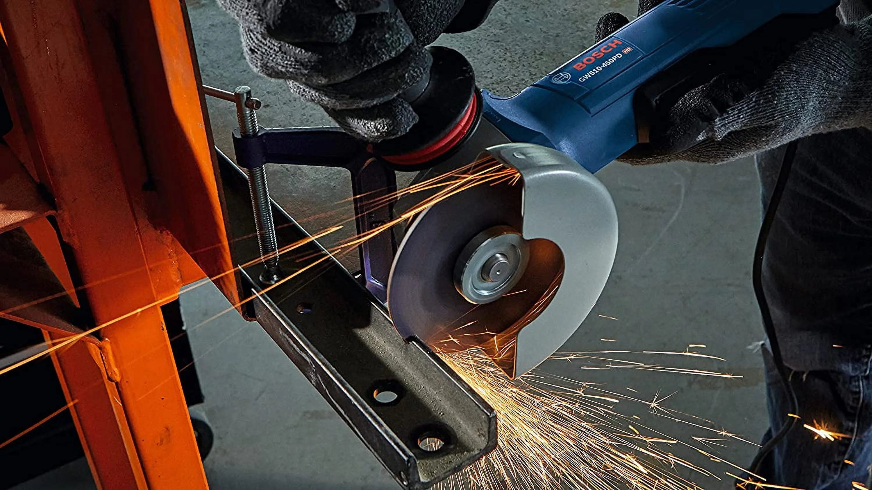 Angle Grinder with Paddle Switch L24458