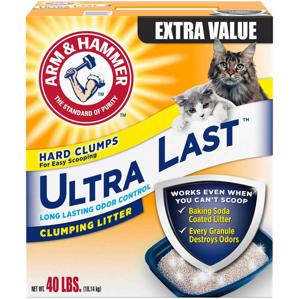 Arm &amp; Hammer Ultra Last Clumping Litter - Pet Supplies online store