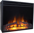 Cambridge 27-In. Freestanding 5116 BTU Electric Fireplace Heater Insert with Remote Control and 9-Hour Timer