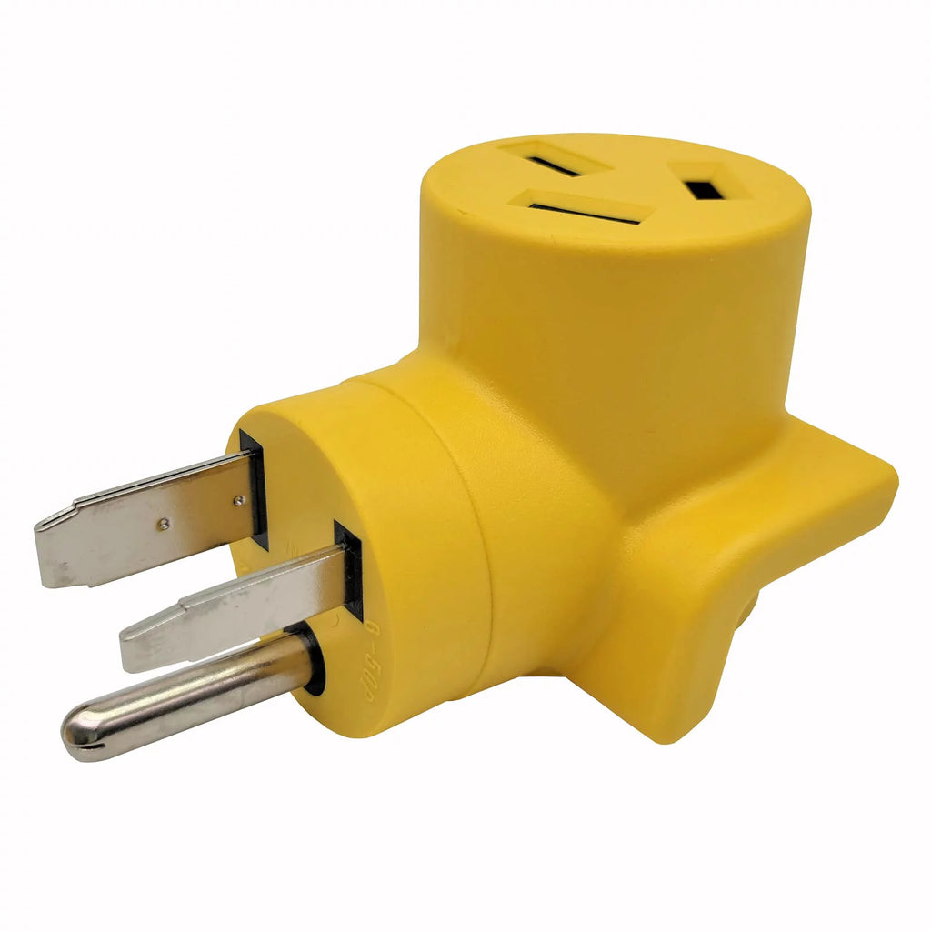 NEMA 6-50P to 10-50R Compact Welder to Stove Adapter X506658
