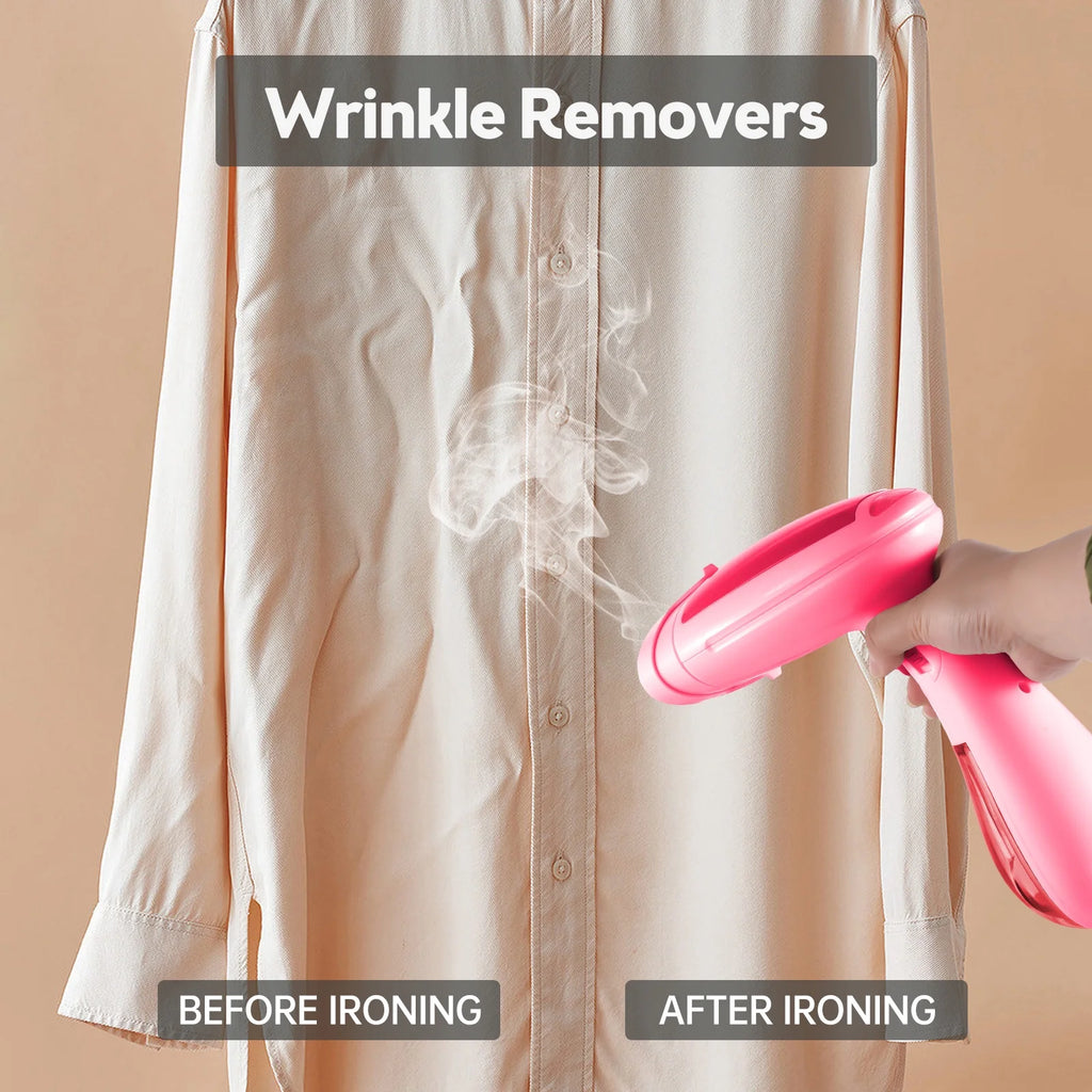 Handheld Travel Steamer for Clothes, Portable Fabric Wrinkle Remover D66920