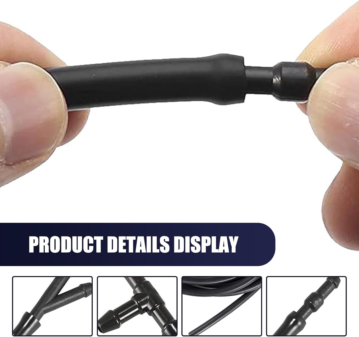 Car Windshield Washer Hose Replacement with Connectors L7973