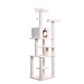Armarkat B7801 Classic Real Wood Cat Tree In Ivory - Pet Supplies online store