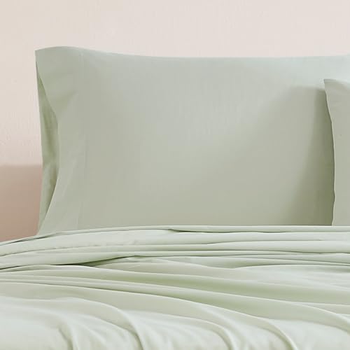 Organic Cotton 4-Piece Sheet Set, Queen, Navy I45189