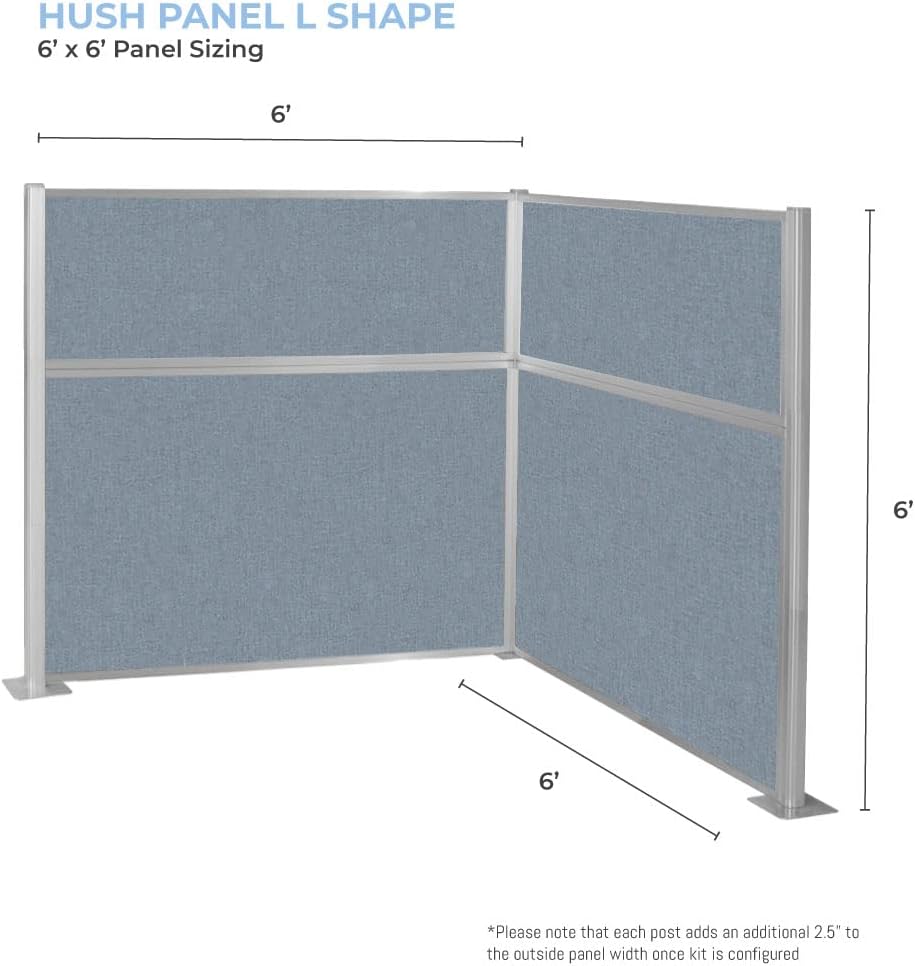 Sound Dampening Cubicle Partition Walls for Desks F6932