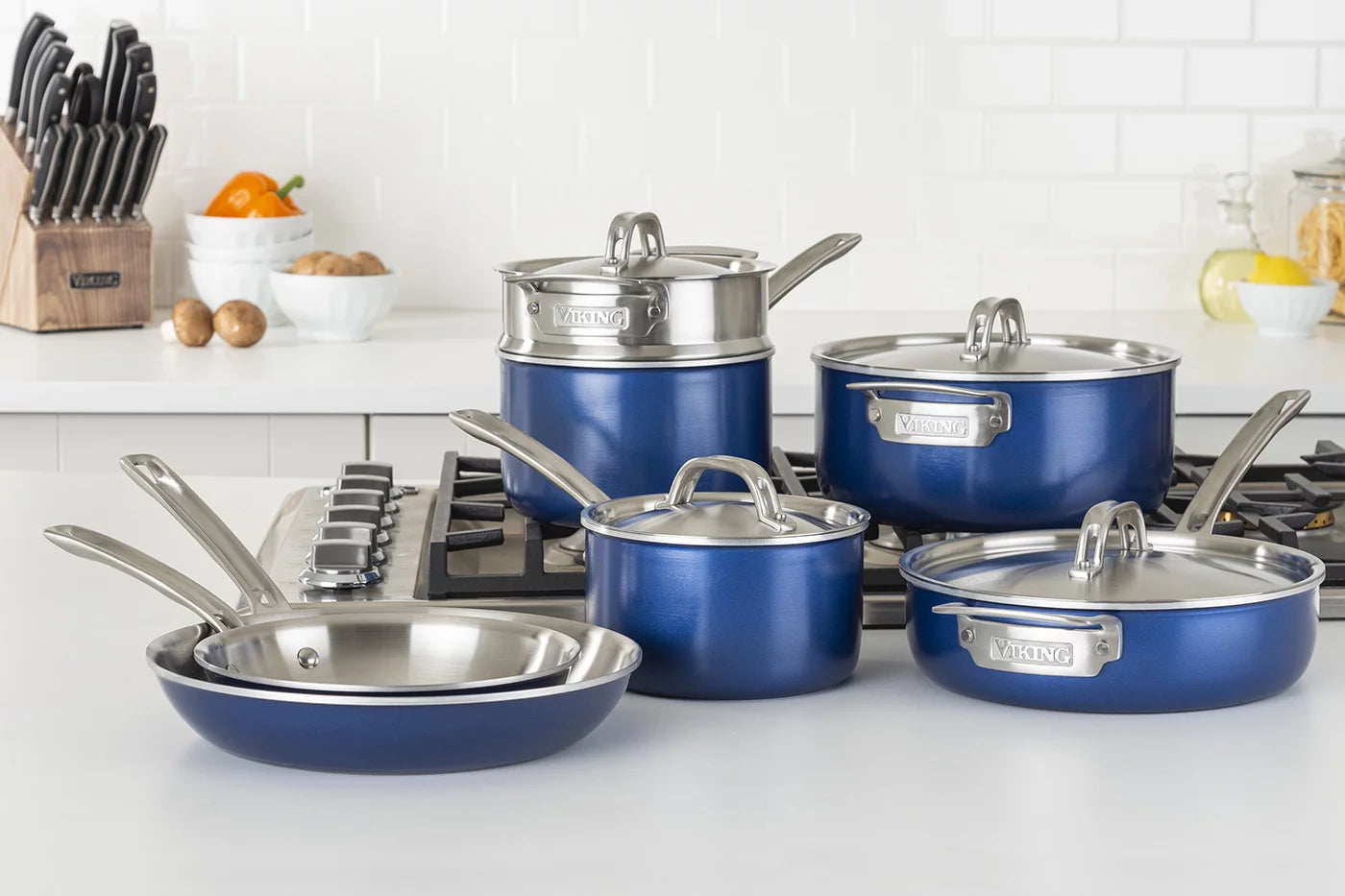 Blue Cookware Set Q319