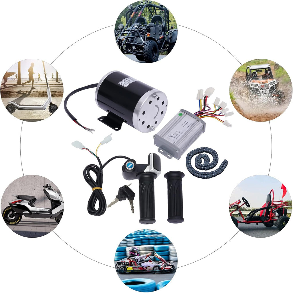 48V 1000W Brush Electric Bicycle Conversion Kit with Controller V157