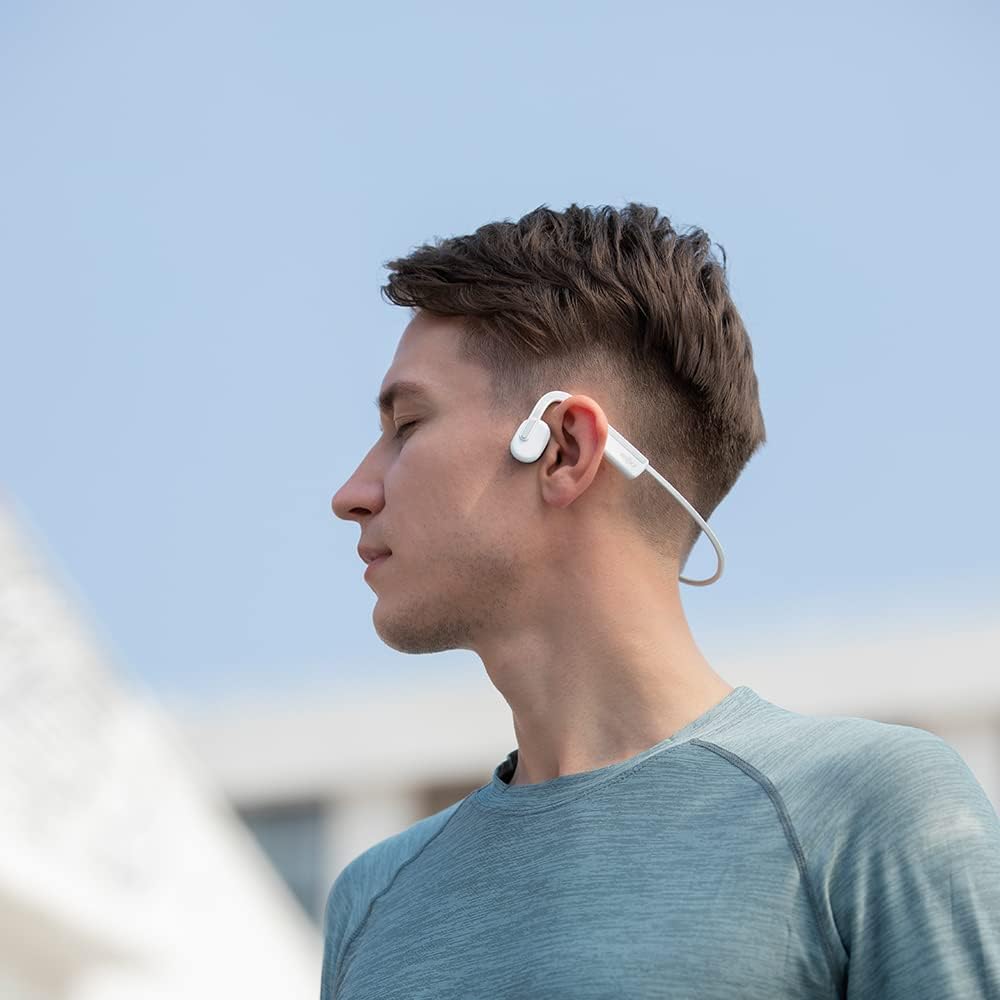 Bone Conduction Sports Headphones - White Q37443