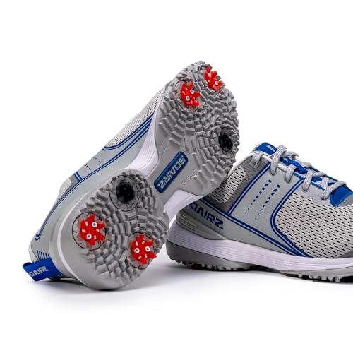 Men's Athletic Golf Shoes with Replaceable Spikes B13630