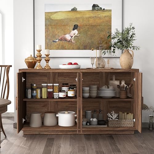 Sideboard Buffet Cabinet with Storage, 32" for Dining Room and Kitchen B9449