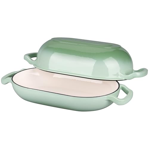 Enameled Cast Iron Dutch Oven with Lid for Bread Baking, 5QT M245