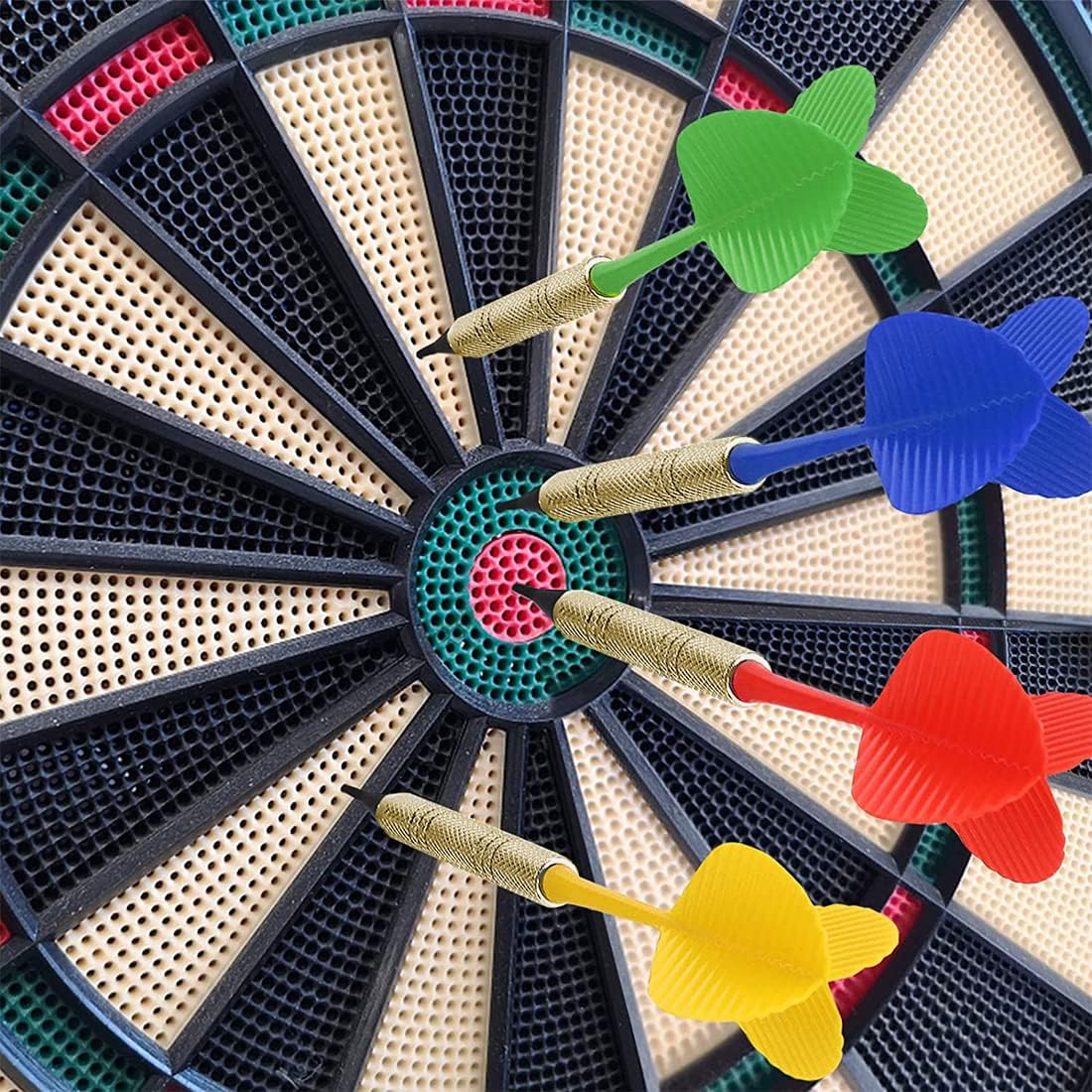 12 Pcs Plastic Soft Tip Darts for Dartboard Y963