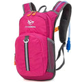 Kids Hydration Backpack, Hiking Backpack for Boys or Girls with 1.5L Water Bladder