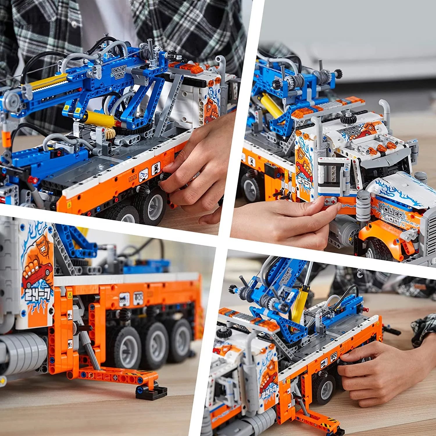 Heavy-Duty Tow Truck with Crane L97177