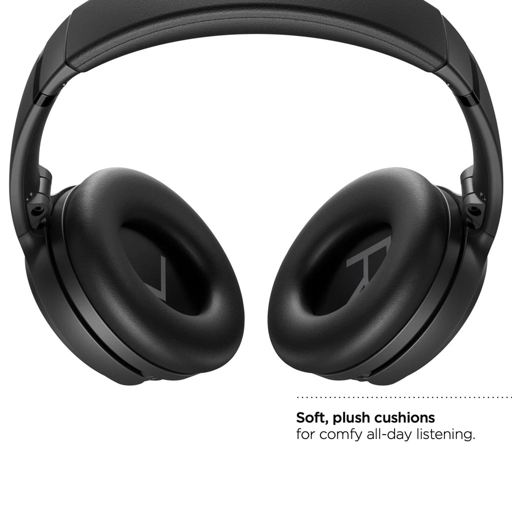 Wireless Noise Cancelling Over-Ear Headphones, Black C618