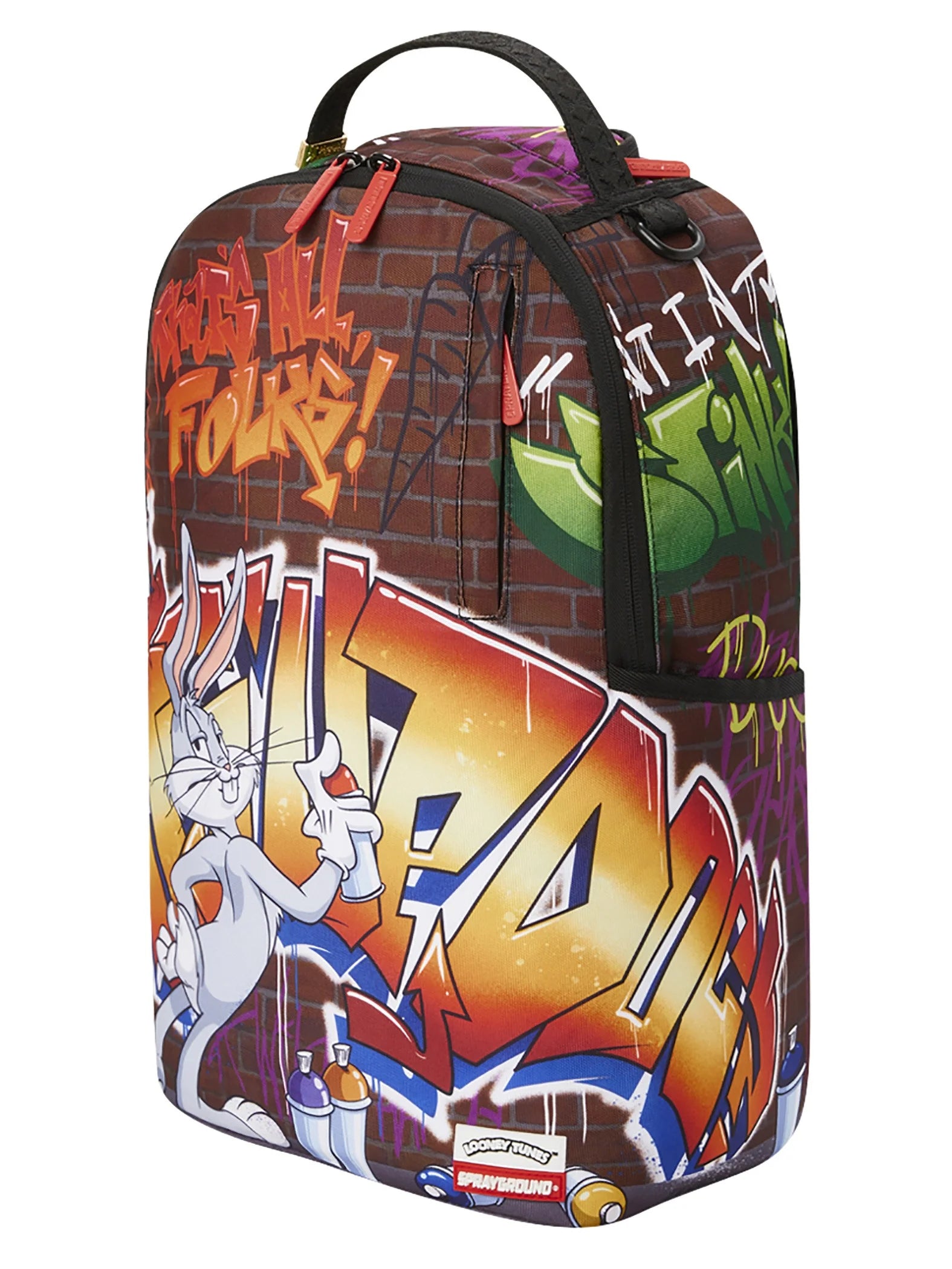Graffiti Backpack, Multicoloured H789