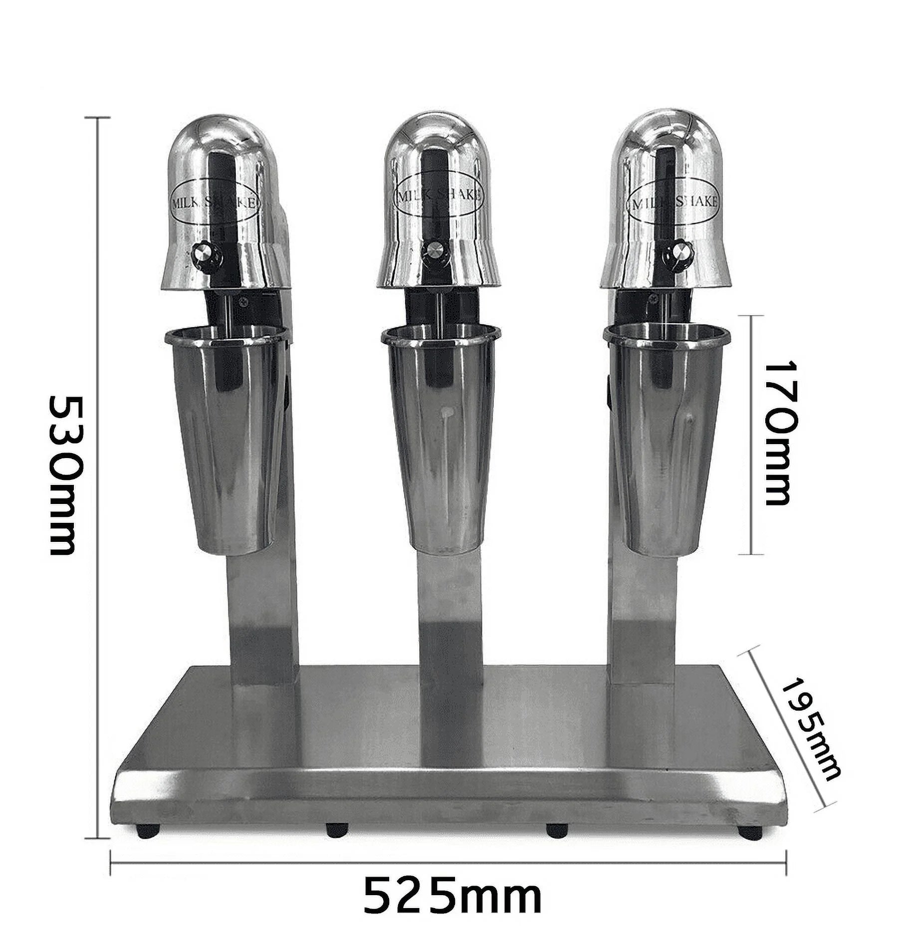3 Head Milkshake Mixer Stainless Steel Electric U1368