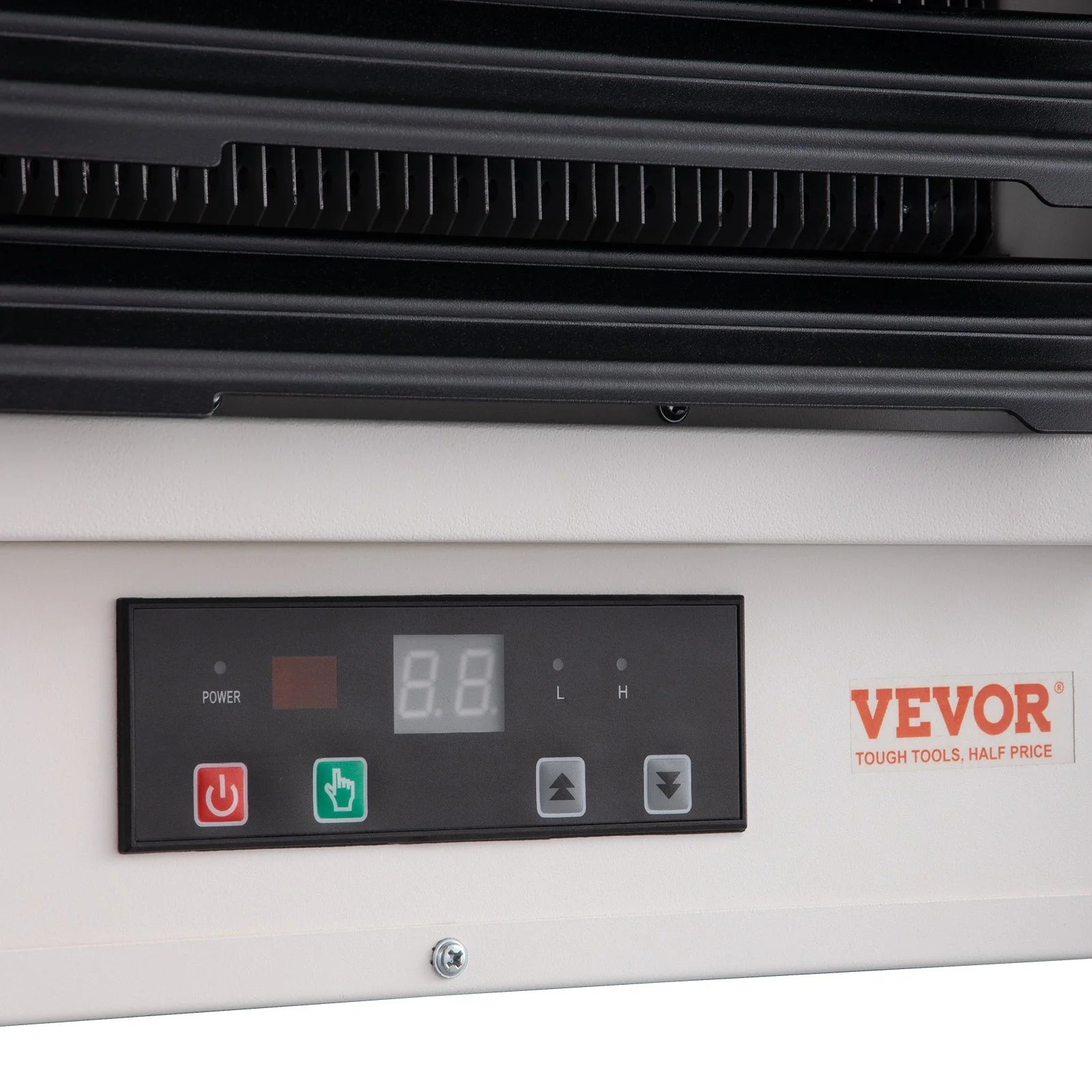Electric Garage Heater, 10000-Watt Fan-Forced Wall/Ceiling Mount with Remote Control N56978