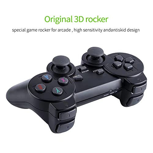 Wireless Retro Gaming Console with 4K HDMI Output and Dual Wireless Controllers V131403