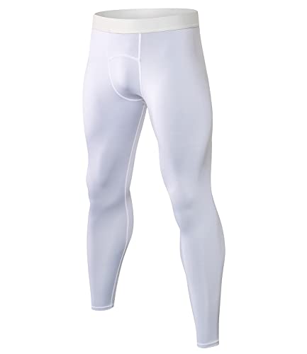 Men's Athletic Compression Pants Gym Leggings Workout Tights Baselayer Q893