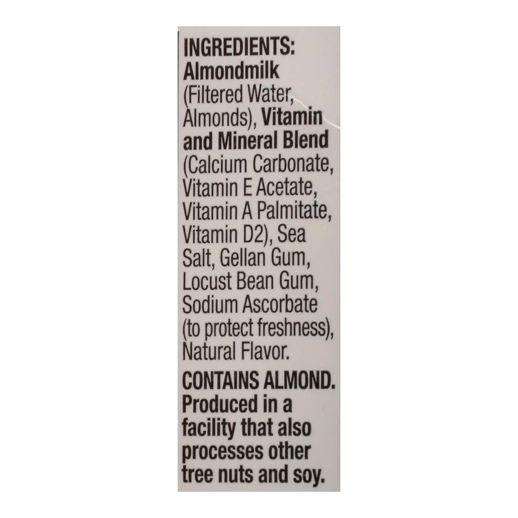 Unsweetened Vanilla Almond Milk, 6 x 32 Fl Oz X216478