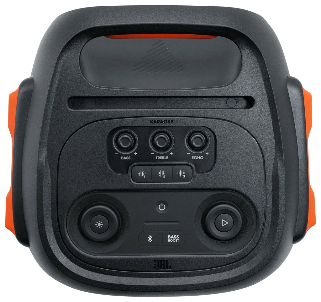Portable Bluetooth Party Speaker with Deep Bass and Wireless Mics Y122940