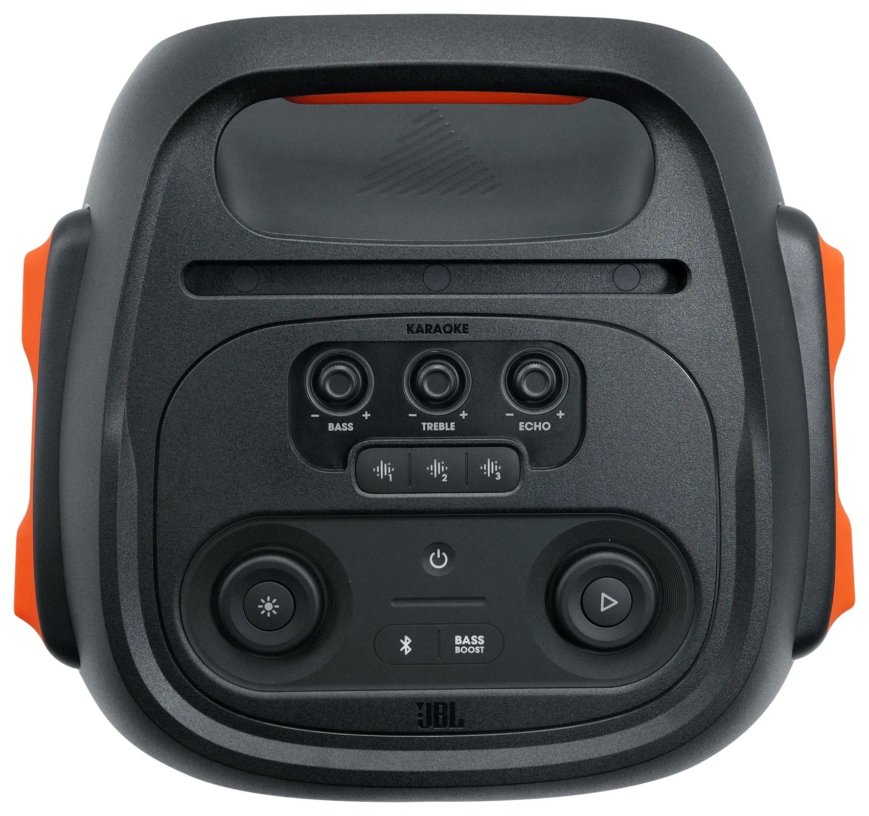 Portable Bluetooth Party Speaker with Deep Bass and Wireless Mics Y122940