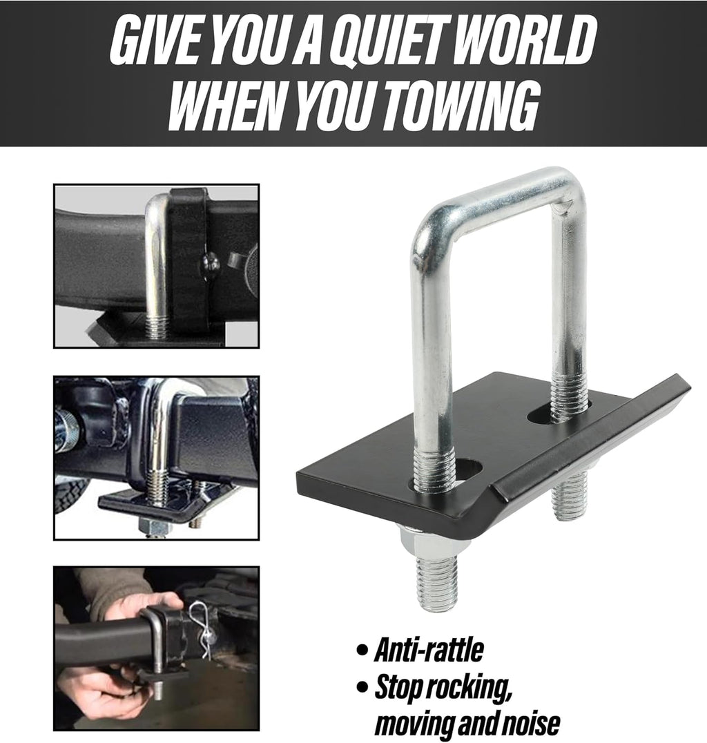 Heavy Duty Anti-Rattle Trailer Hitch Stabilizer for 1.25" and 2" Hitches C706116