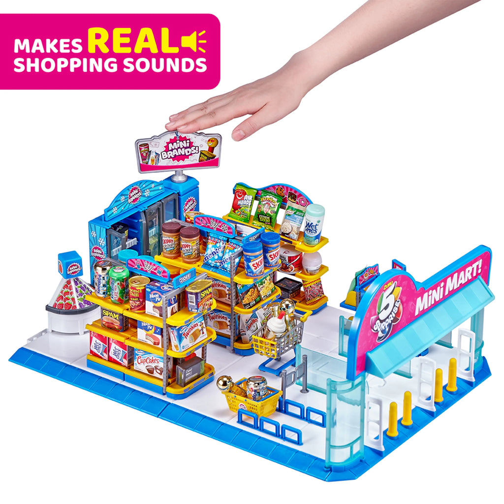 Electronic Mini Mart Playset with 4 Mystery Mini Brands L9801