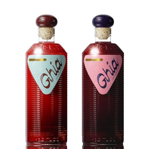 Ghia Non-Alcoholic Apéritif - 500ml | Botanical Mediterranean-Inspired Spirit Cocktail Mixer with Notes of Citrus, Rosemary & Bitter Herbs - Vegan, No Added Sugar, No Artificial Flavors, Caffeine-Free